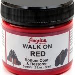 Angelus Red Shoe Sole Paint Restorer Leather Care Liquid-0
