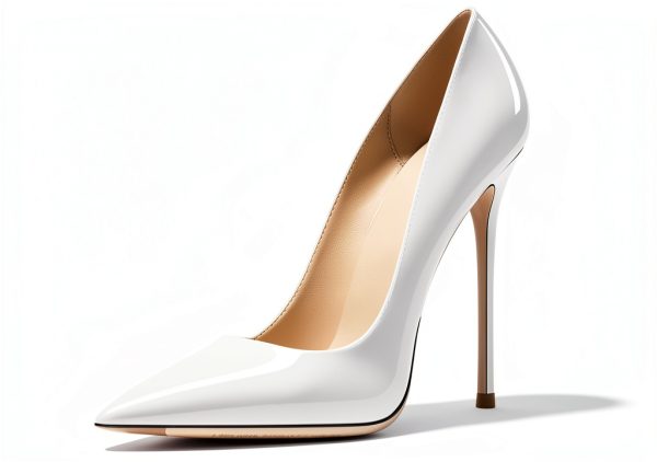 QUN Womens Pumps Patent Leather Heels Comfortable Fit-2