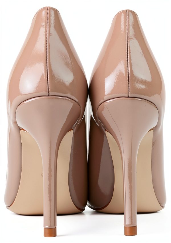 Pavo Womens Pumps V Cut Ankle Design Multiple Colors-4