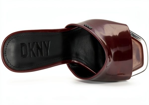 DKNY Womens Heeled Sandals Casual Everyday Mule Style-4