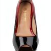 MERUMOTE Womens Pumps Peep Toe Platform Heels Party Shoes-3