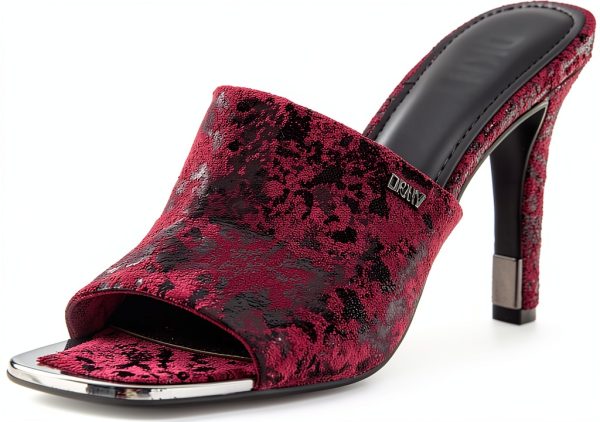 DKNY Womens Heeled Sandals Casual Luxury Versatile Styling-0