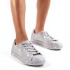 Rhinestone Sneakers Womens Sparkly Mesh Fashion Shoes-1