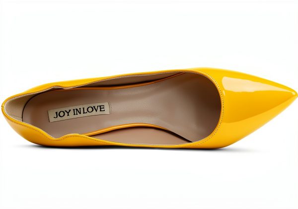 Pavo Womens Pumps Stiletto Heel V-Cut Ankle Design-3