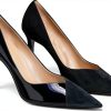 Coutgo Womens Pumps Stiletto Heels Pointed Toe Slip On-0