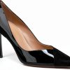 Coutgo Womens Pumps Stiletto Heels Pointed Toe Slip On-2