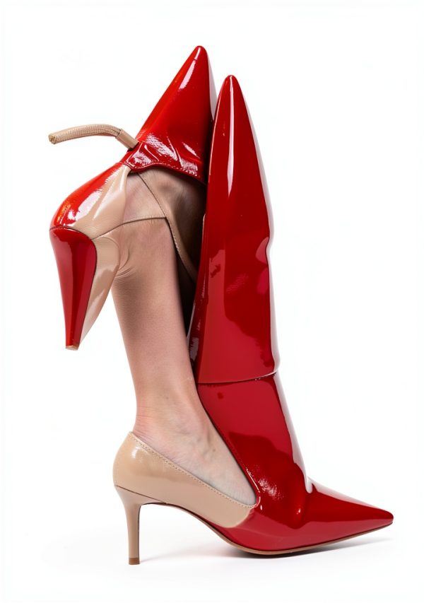 BHXANZOU Heel Cushions Pain Relief Gel Inserts Women-1