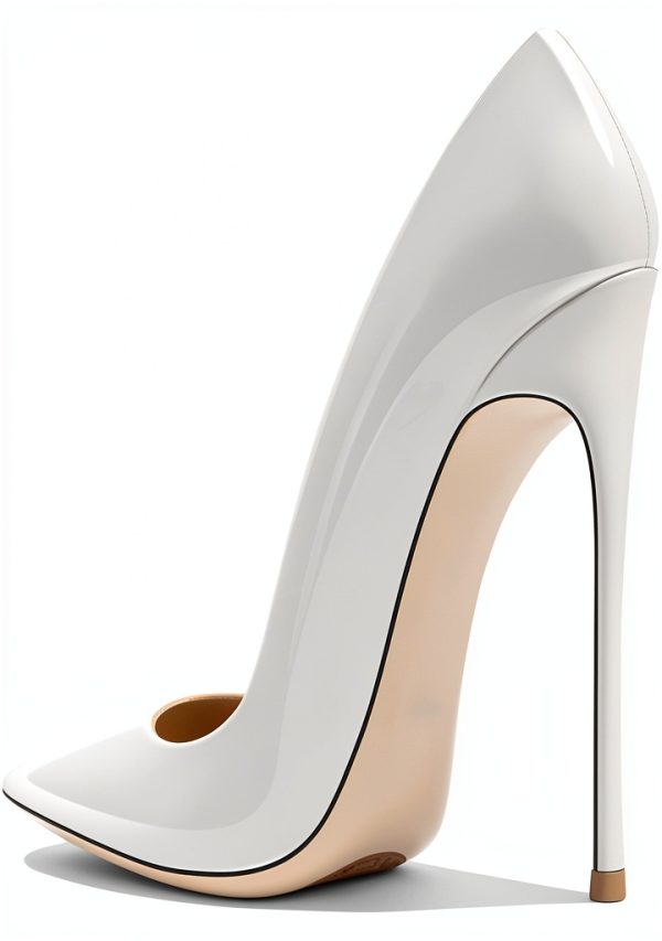 QUN Womens Pumps Patent Leather Heels Comfortable Fit-3