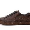 Rhinestone Sneakers Womens Sparkly Mesh Fashion Shoes-3