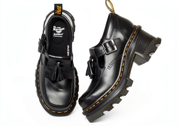 Dr Martens Atlas Womens Boots Black Leather Aniline-4