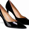 Coutgo Womens Pumps Stiletto Heels Pointed Toe Slip On-0