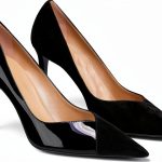 Coutgo Womens Pumps Stiletto Heels Pointed Toe Slip On-0