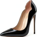 Womens Pumps Stiletto Heels Pointed Toe Multicolor Gradient-0