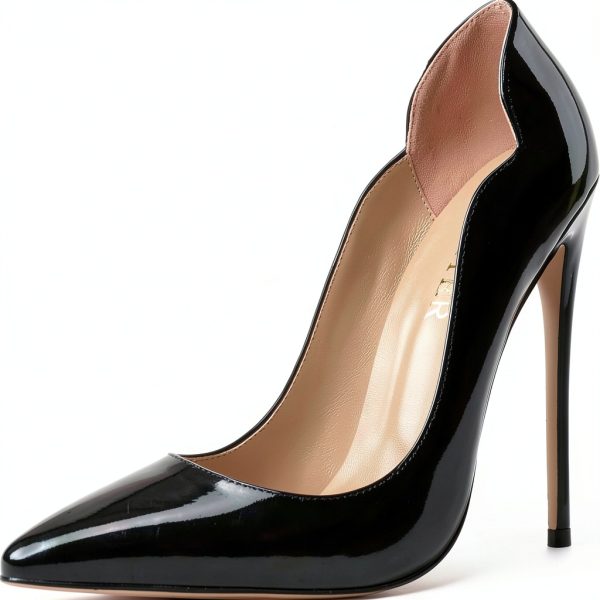 Womens Pumps Stiletto Heels Pointed Toe Multicolor Gradient-0