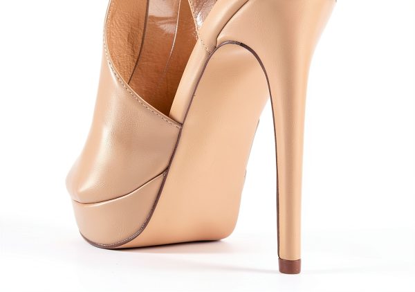 Women Heeled Sandals Faux Leather Lace Up Ankle Strap-4