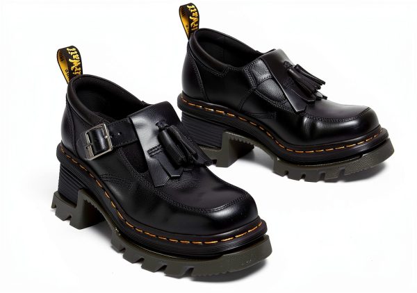 Dr Martens Atlas Womens Boots Black Leather Aniline-1