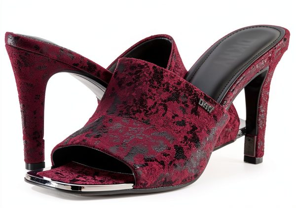 DKNY Womens Heeled Sandals Casual Luxury Versatile Styling-6