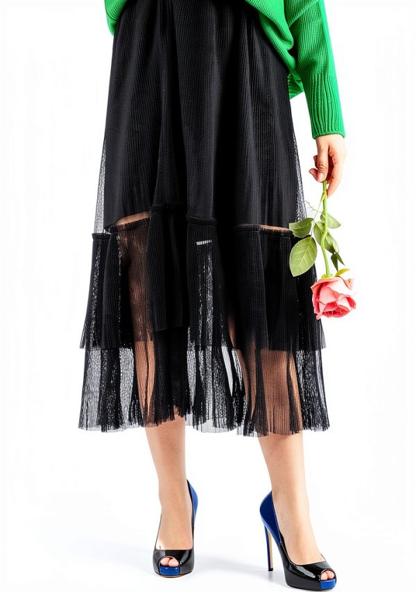 Womens Pumps Blue Black Heels 12cm Height Comfort Fit-4