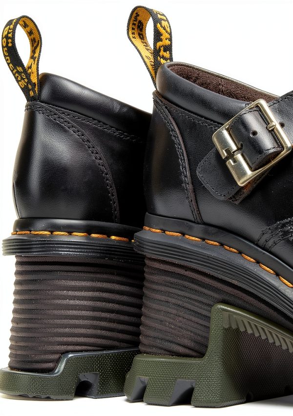 Dr Martens Atlas Womens Boots Black Leather Aniline-9