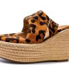 Womens Wedge Sandals Ankle Strap Platform Heel Summer-5