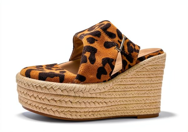 Womens Wedge Sandals Ankle Strap Platform Heel Summer-5