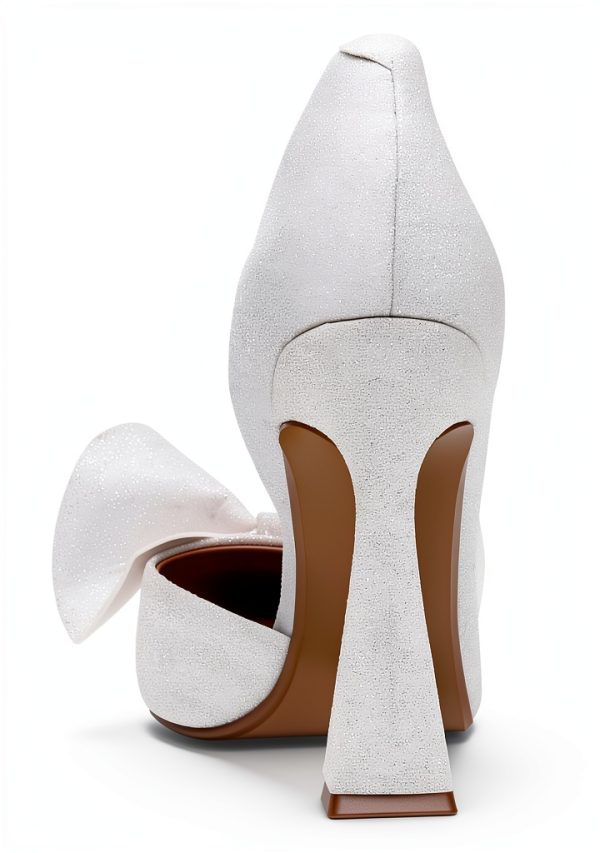 Betsey Johnson Womens Pumps Bow Detail Medium Width Shoes-2