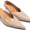 Coutgo Womens Pumps Stiletto Heels Pointed Toe Slip On-3