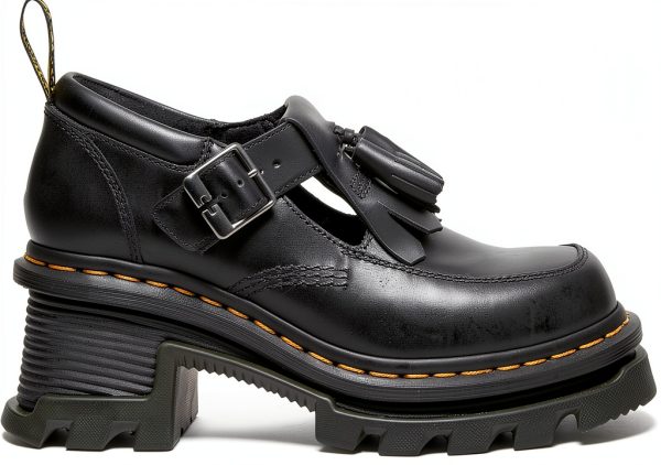 Dr Martens Atlas Womens Boots Black Leather Aniline-5