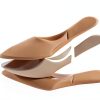 LingxiaUne Womens Pumps Pointed Toe Low Heel Dress Shoes-3
