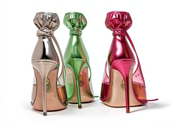 QUN Womens Pumps Patent Leather Heels Comfortable Fit-5