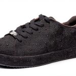 Rhinestone Sneakers Women Sparkly Mesh Fashion Shoes-0